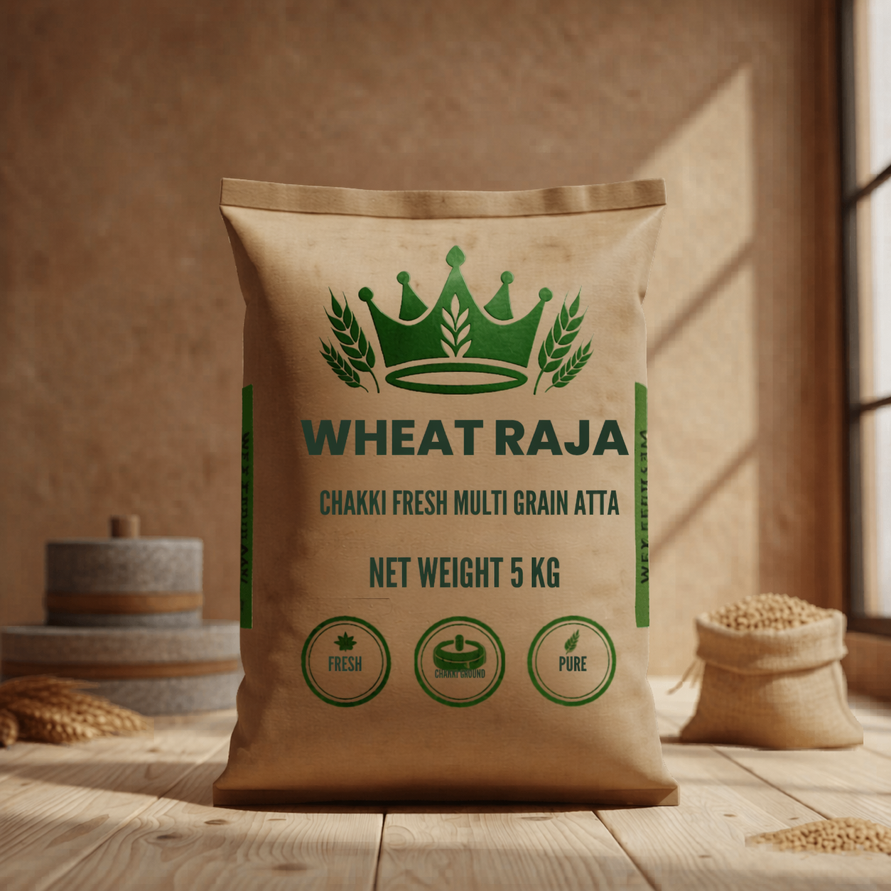 Multigrain Atta 5 KG Pack